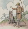 Shepherd Wolf and Lamb