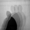 photo of shadows produced by sculpture by Jorge Oteiza