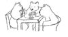 Thurber bears illustration